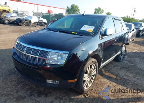 2008 Lincoln Mkx из США, поврежденный, VIN 2LMDU68C28BJ40911